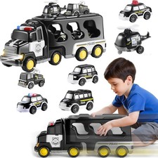 7-in-1-Polizeiauto-Spielzeugse