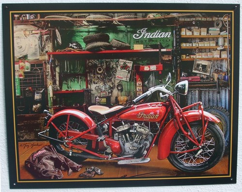 Vintage indian klassik scout - klassik,
