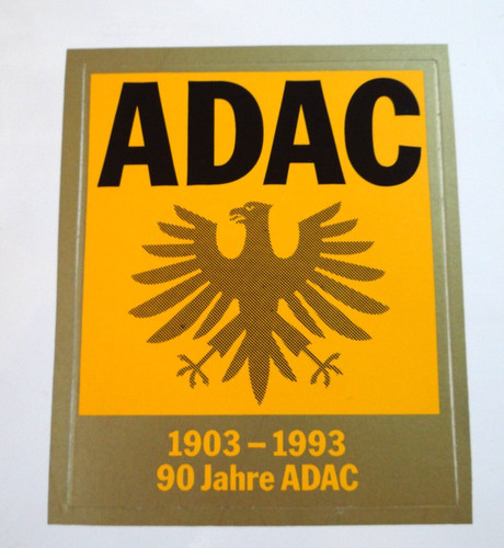 Werbe aufkleber adac club - werbe-aufkleber,