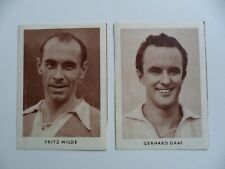 2 x Tennis Borussia Berlin 50er Jahre Sammelbilder Berliner Morgenpost   #282