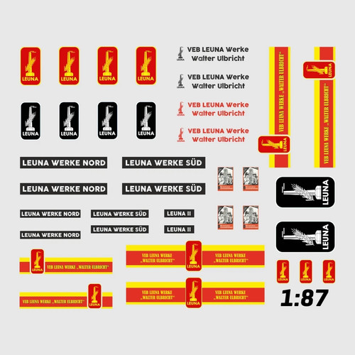 Waterslide decal spur - decal, 1:87
