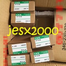 1PC NEW CKD Solenoid valve 4F110-08 AC220V  #ff