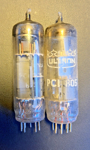 Pcl805 elektronenröhren - 2x,