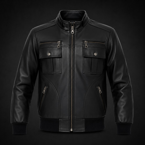Echt lederjacke für - 🖤echt,