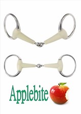 Gummi Olivenkopftrense  Apple bite  11.5/12.5/13.5  cm pferd gebiss soft neu 