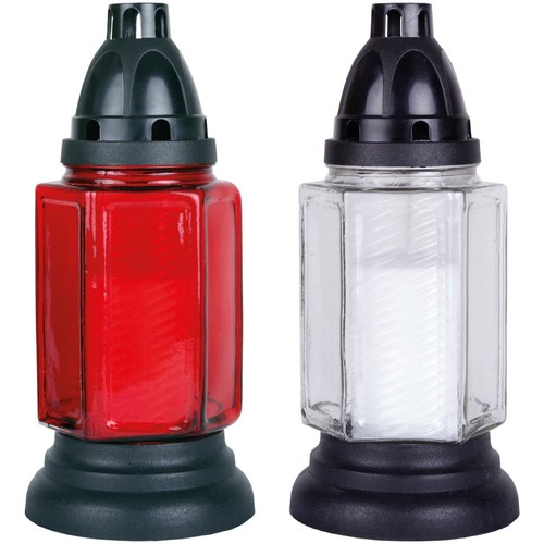 Grableuchte glas mit - glas,