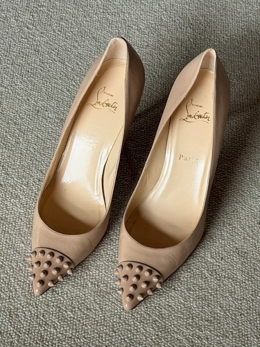 Louboutin pumps beige rote - louboutin,