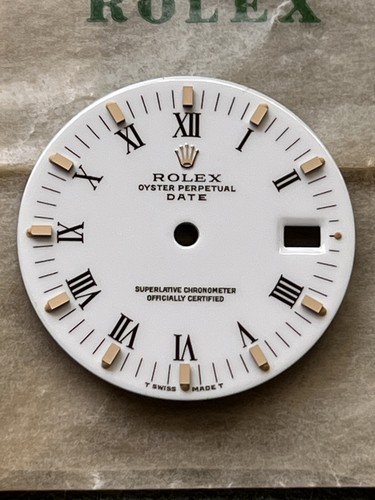 Rolex date weißes zifferblatt - rolex,
