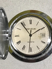Taschenuhr Geneve Quartz Metal