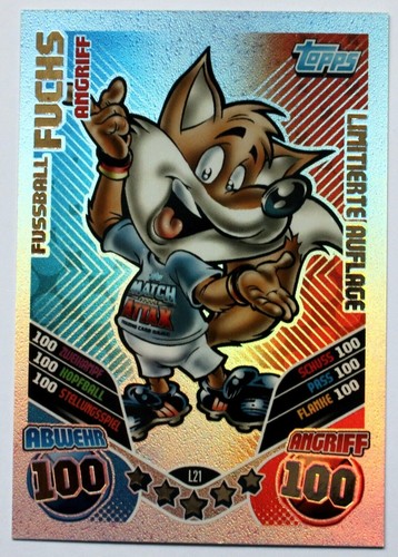 Match attax l21 - l21,