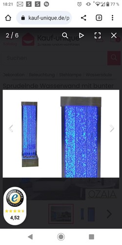 Wasserwand led beleuchtung - wasserwand,