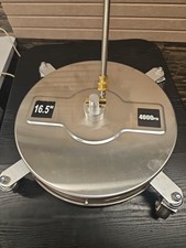 16,5" Hochdruckreiniger Oberflächenreiniger 4000 PSI 1/4" QC Edelstahl