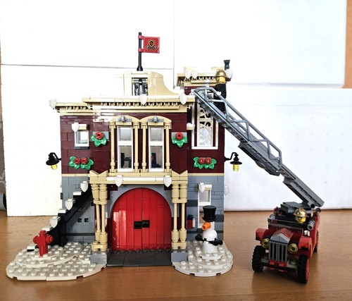 Lego feuerwehrstation - lego,