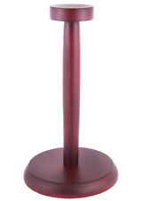 Battle-Merchant Helmständer aus Holz mit runder Bodenplatte - Helmhalterung