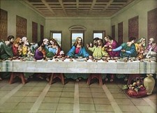 Wandbild Das Abendmahl von