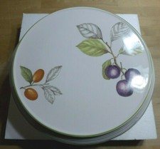 Villeroy CASCARA Tortenplatte 33 cm auf Fuß WIE NEU Kuchenteller Tortenständer