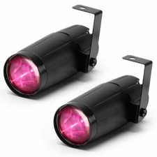 2X Mini Spot LED Bühnenlicht
