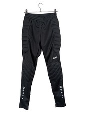 JAKO Kinder Torwart Hose Polsterung Sport Jogginghose Schwarz Gr. 152