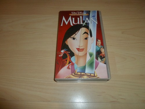 Vhs film mulan walt - vhs,