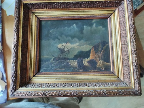Schiff sturm der - im, an