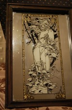 Frankreich Gemälde im Spiegel