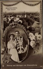 Wappen Ak Braunschweig in Niedersachsen, Herzog Ernst August von... - 4422827