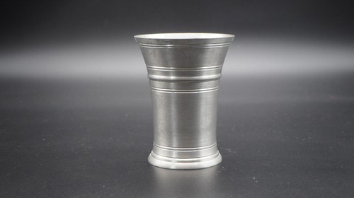 Zinnbecher mit stempel - zinnbecher, 10cm