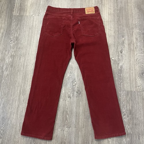 Levi 514 rote cordhose - levi’s,