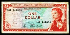 OSTKARIBISCHE STAATEN. 1 Dollar 1965. 13e
