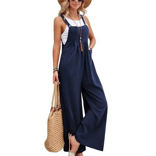 Damen weites bein latzhose - damen,