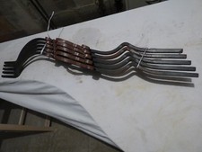 Schmiedeeisen Zierstab 12x12mm Zaunstab bauchig Fenster Türen NEU 