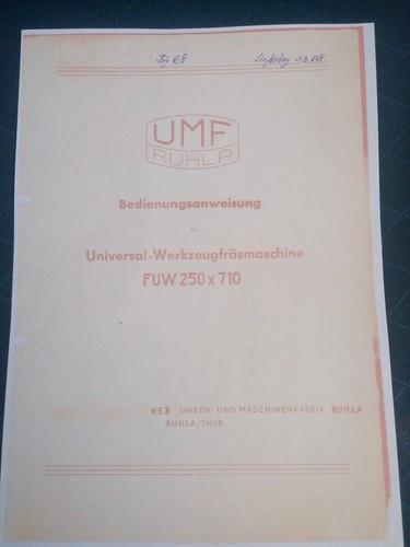Wmw fuw 250 710 - wmw, umf