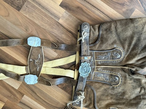 Damen lederhose lang - lang, größe