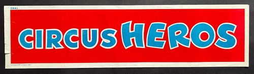 Zirkushelden banner poster - zirkushelden,
