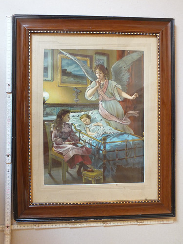 Schutzengelbild mit mädchen - mädchen,