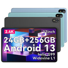 Blackview Tab 18 Android Tablet 12" 2.4K 24GB+256GB 8800mAh Widevine L1 NETFLIX