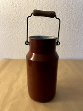 Alte Milchkanne Emille Braun  Garten Deko , Küchen Deko