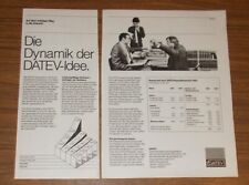 Seltene Werbung DATEV - Die Dynamik der DATEV-Idee 1986