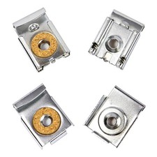 4x Spiegelklammern Set