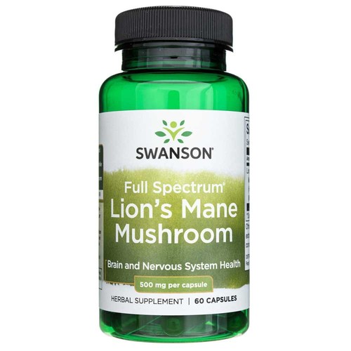 Swanson lion mane mushroom - lion's,