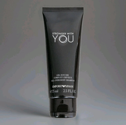 Armani stronger with - -, •