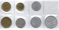 S3-137-19)) Frankreich 1946-1959 Münzensatz 1 Franc - 100 Francs, 8 Münzen