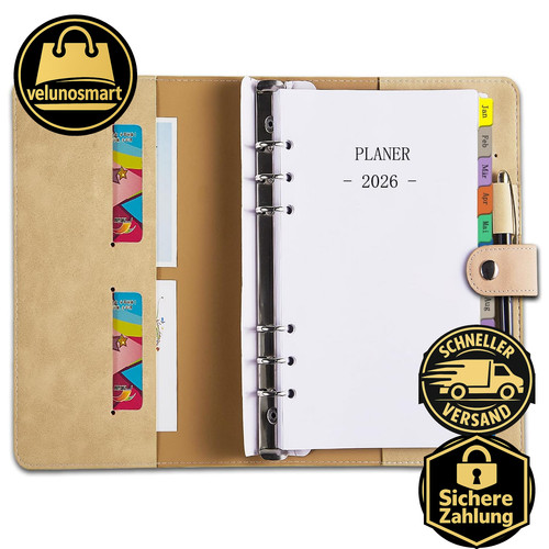 Kalender 2026 ringbuch - kalender, a6