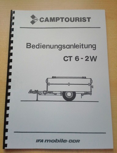 Ddr bedienungsanleitung - ddr, ct