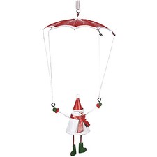 Fallschirm Schneemann