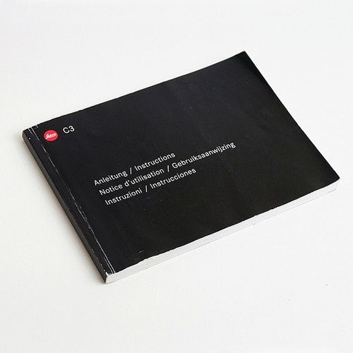 Leica anleitung - c3,