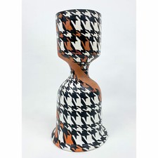 Hahnentritt-Muster Vase II |