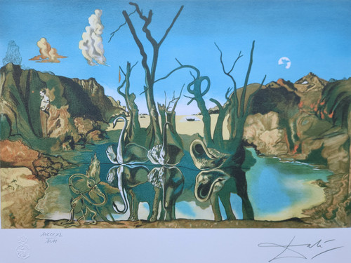 Salvador dali schwäne - dali,