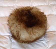 Damen Hut, Kappe, echte Pelzmütze, Fuchs Pelz,