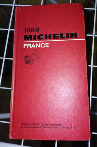 Michelin france 1988 guide - france,